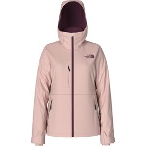 North Face Freedom Jacket Women Pink Moss 1X Full Zip Hooded SGN943